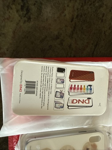 Lot of 4 Designs By DND Puppy Apple iPhone X Cases Brand New - Zdjęcie 2 z 4