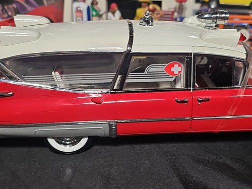 VINTAGE Precision Miniatures 59 Cadillac Superior Crown Royale Ambulance Sunset - Picture 7 of 24