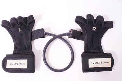 USED Pvolve P.Band Linked Gloves Exercise Resistance Band One Size P.Volve