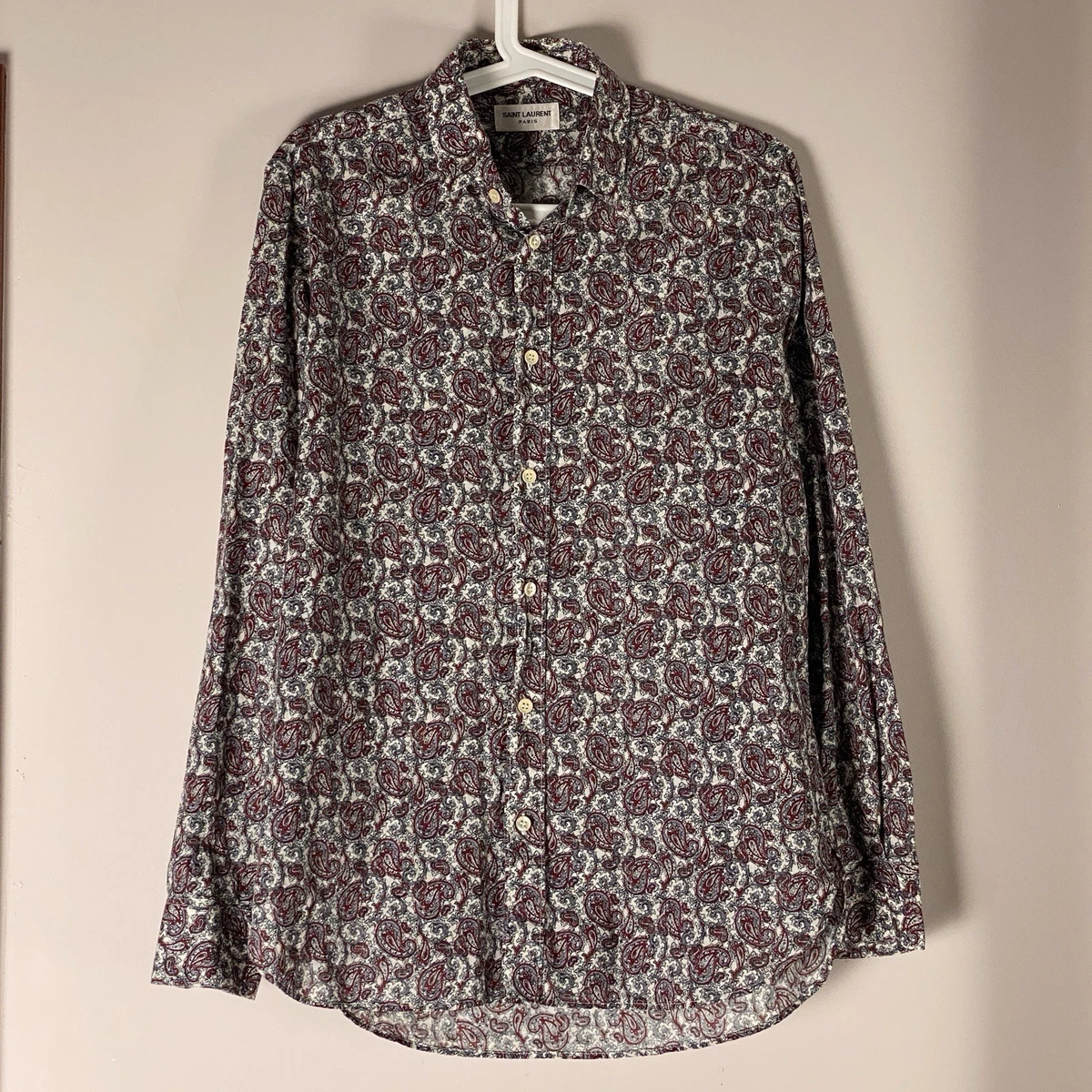 Saint Laurent Hawaiian Casual Button-Down Shirts for Men for sale