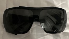 Von Zipper Gamma Black Wrap Sunglasses Black Lenses FRAMES ONLY