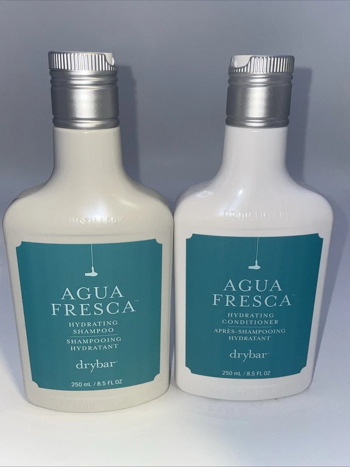 (2)Drybar Agua Fresca Hydrating Conditioner+ Shampoo 8.5 fl oz NEW!!