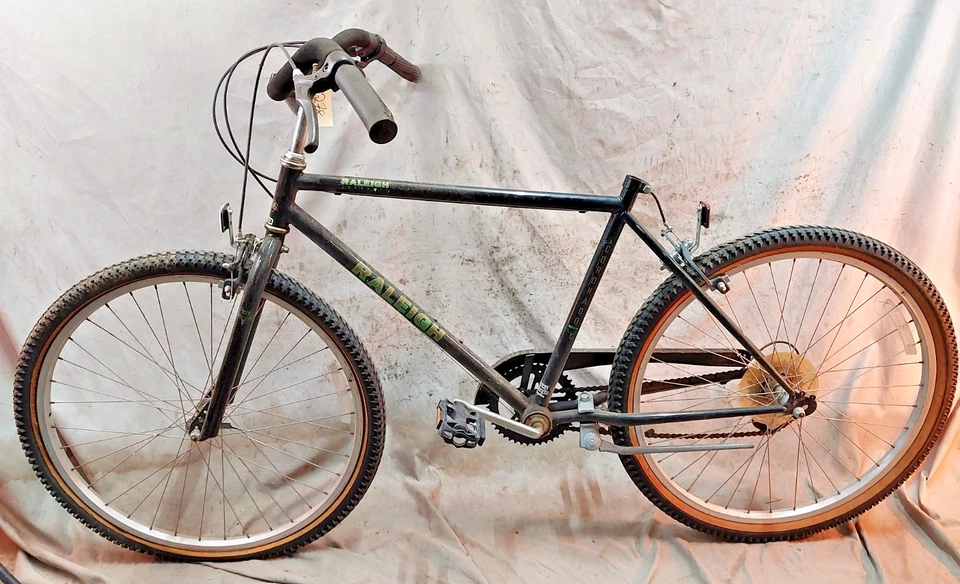 1988 Raleigh Coronado ER-6 MTB Bike 19" Large Hardtail Rigid Steel Vintage Cafe~ - Bild 2 von 4