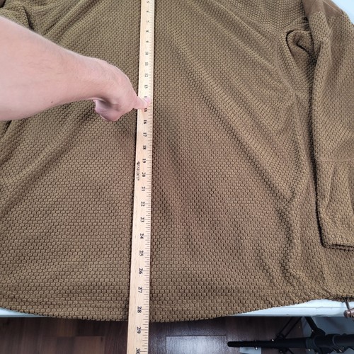 Helikon-Tex ALPHA TACTICAL Jacket Grid Fleece 2XL Military Police Coyote Green - Picture 16 of 20