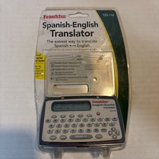 Franklin TES-118 Spanish-English Translator NEW IN SEALED PACKAGE