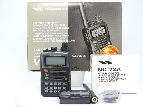 Yaesu VX-6 Dual Band 144/430MHz Handheld Transceiver Mint Condition Japan Model