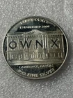 Very Rare! Established 2008 Own X Lawrence, Kansas- 1 Troy Oz .999 Fine Silver