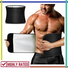 Women Waist Trimmer Belt Men Hot Sweat Wrap Tummy Weight Loss Fat Burner Corset
