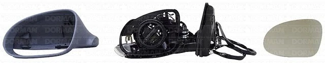 Espejo retrovisor lateral Dorman 955-1672, eléctrico para Volkswagen Passat 06-10 Foto 2 de 4