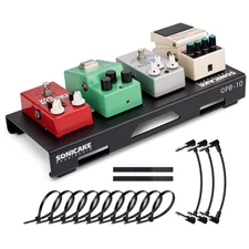 SONICAKE Mini Guitar Pedal Board Guitar Effects Compact Small Pedalboard