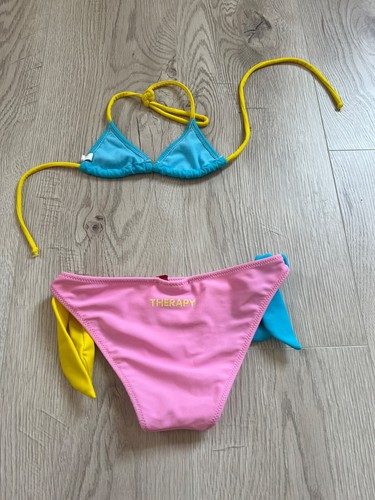 Love Therapy Girls Two Piece Colorful Swimwear Bikini Set Sz. 6 - Picture 4 of 4
