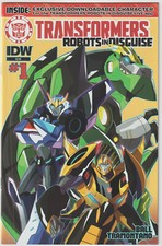 Transformers: Robots In Disguise #1 (Jul 2015, IDW), FN-VFN condition (7.0)