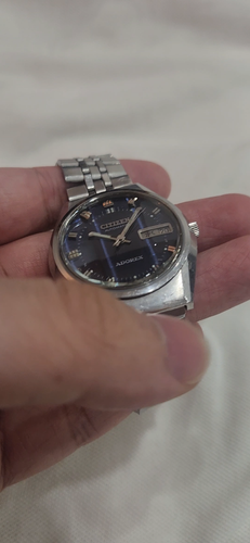 Citizen Adorex Automatic 8050 4-385136 Y Sunburst Dial Kanji Faceted Crystal - Video 1 of 1