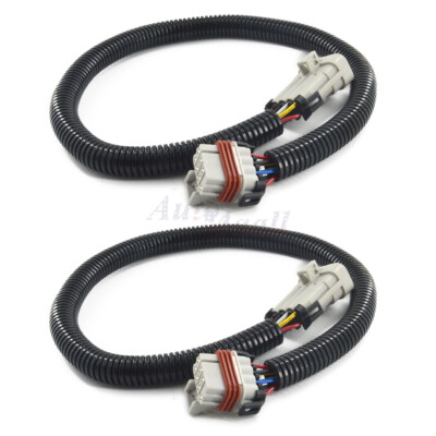 2x LSX Ignition Coil Extension Harness 36'' Relocation LS LS1 LS2 LS3 LS6 LQ4 LM7