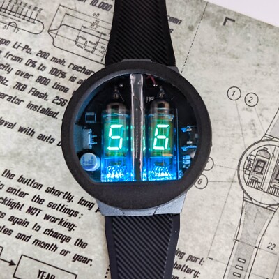 Nixie Tube Watch VFD Micro - Retro style watch with Ussr tubes | eBay