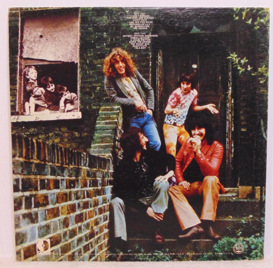 The Who – Meaty Beaty Big And Bouncy - 1971 Decca DL 79184 Classic Rock Vinyl LP - Image 2 of 4