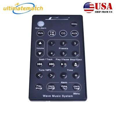 Genuine for Bose Wave Music System Remote Control for AWRCC1 AWRCC2 Radio/CD