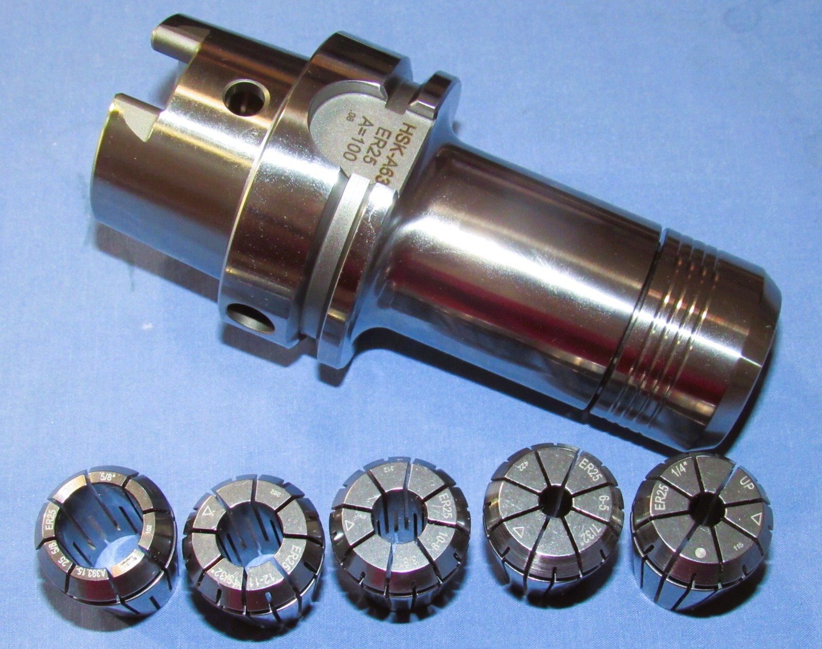 New PH HORN FAHRION HSK63A Hight Precision Tool Holder with 5 collet