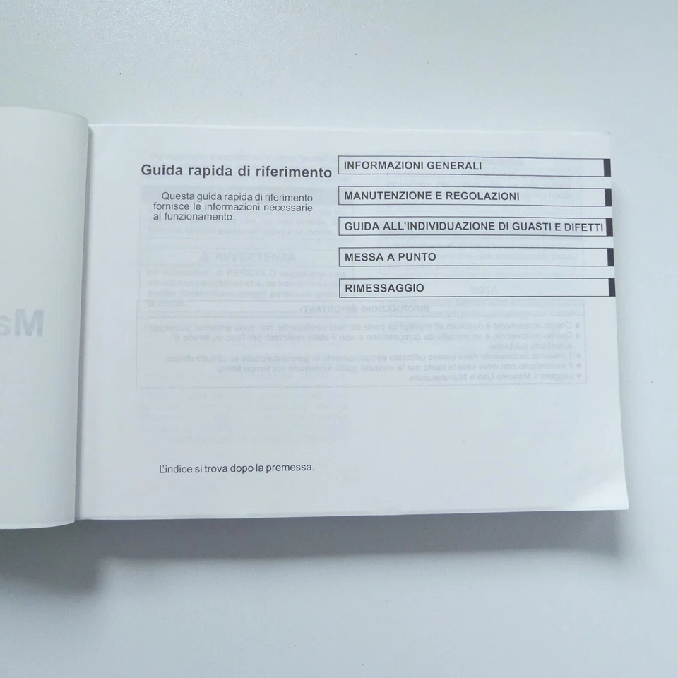 Kawasaki KX 450 F 2009 Bedienungsanleitung Manual Italien Spanien Niederlande - Bild 2 von 4