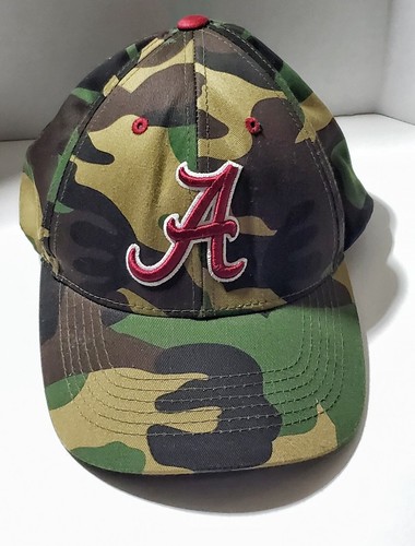 (A)ALABAMA HAT Green CAMO ADJUSTABLE 