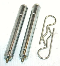 Pivot pins(2), greaseable with cotters, Meyer Plow 08541, 08554C, Buyers 1302031