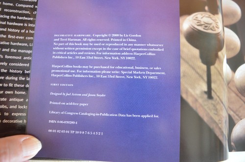 c2000 HCDJ Decorative Hardware by Liz Gordon & Terri Hartman 1st Ed Color Photos - Picture 9 of 20