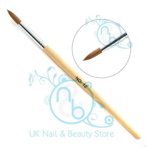 Acrylic Brush Professional Round Sable Nail Art Various Sizes & Brush Sets ! - Picture 22 of 25
