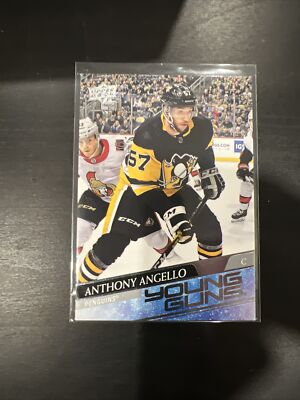 2020-21 Upper Deck Young Guns Rookie #472 Anthony Angello YG RC Pittsburgh Pengu