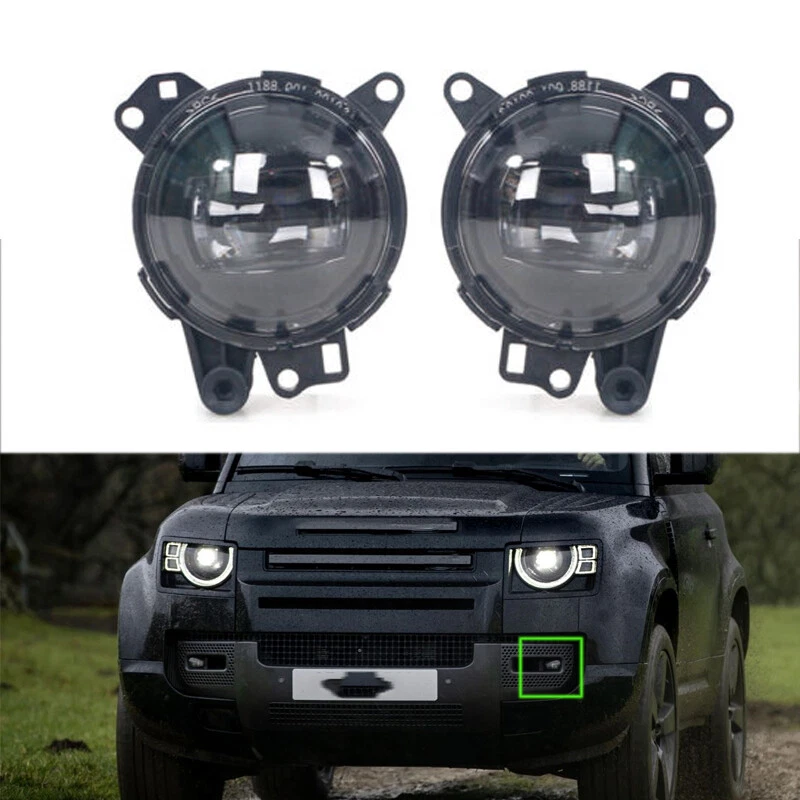 1 par de faros antiniebla LED para parachoques delantero Land Rover Defender 2020-2022 Foto 3 de 4