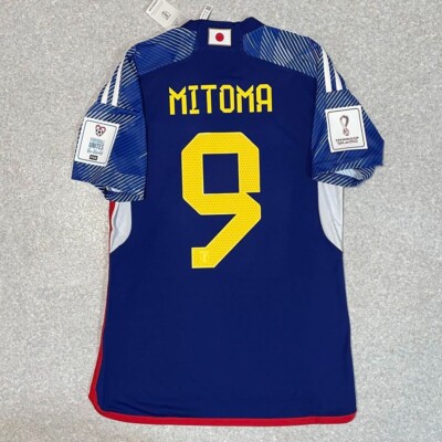adidas 日本代表 MITOMA 9 シャツ adidas Soccer Japan National Team Uniform 2022 #9 Kaoru
