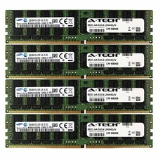 128GB Kit 4x 32GB PC4-17000 LRDIMM DELL POWEREDGE R730xd R730 R630 Memory RAM