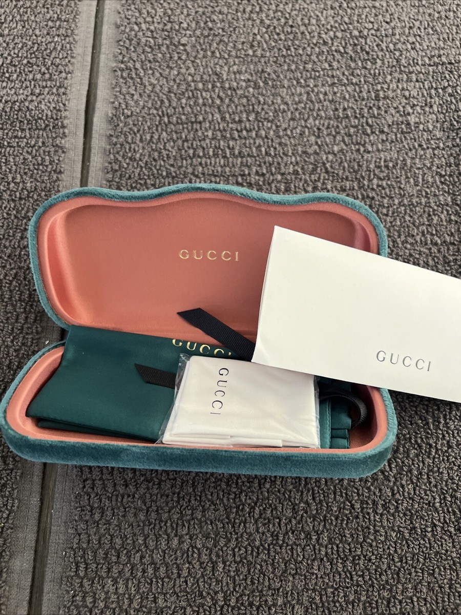 New Gucci Sunglasses Eyeglasses Case With Cloth. | eBay