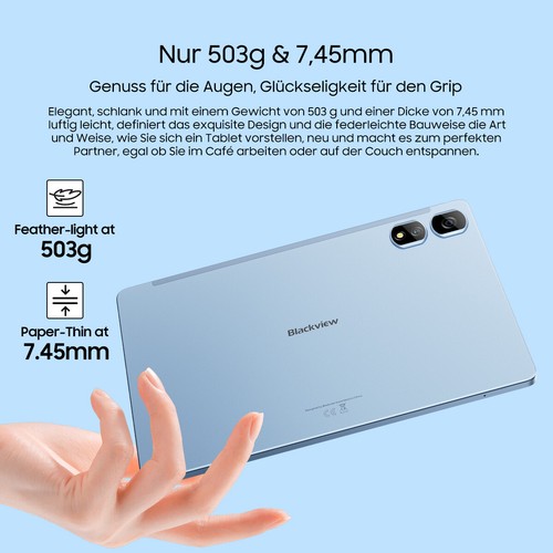 Tablet do gier Blackview TAB 16 PRO 11 cali Android 14 24GB + 256GB 4G LTE - Zdjęcie 11 z 26