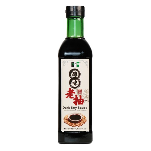 NPG Premium Dark Soy Sauce 16.9 Fl Oz, All Purpose Seasoning and Flavoring