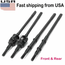 1set Steel Front Rear Axle Drive Shaft CVD for Axial SCX10II 90046 1/10 RC Car