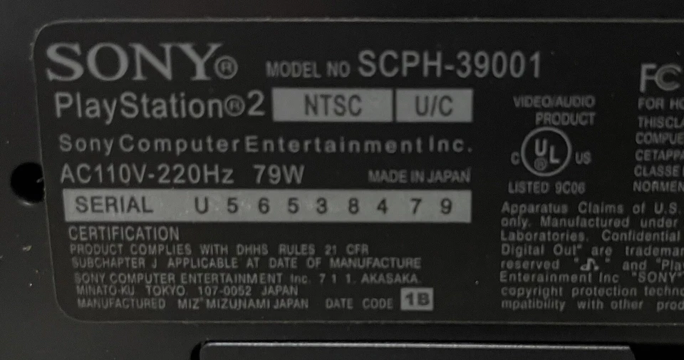 Play Station 2 (SCPH-39001) - Image 2 of 3