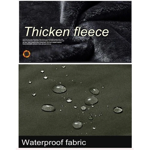 Men's Ski Suit Windproof Waterproof Warm SnowCoat Winter Skiing And Snowboarding - Image 4 of 4