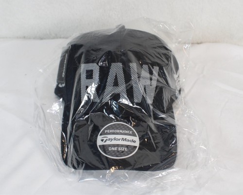 Raw Taylor Made TM23 Wedge Launch Hat Black V9778001 OSFA Brand New