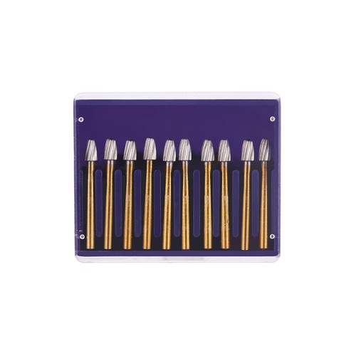 Bour en carbure d'or AZDENT pour garniture et finition dentaires FG 7901/7902/7406/7408 - Photo 34/69