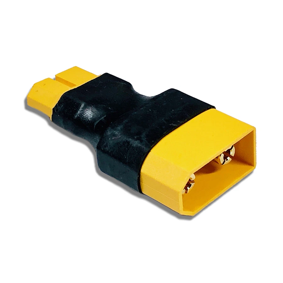 ✅ 1x Adapter XT90 Male auf XT60 Female Lipo Akku 90A RC 2Pin Hochstrom Stecker ✅ - Bild 2 von 4