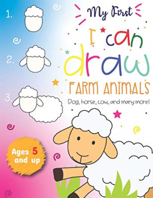 My First I can draw Farm Animals Dog, Horse, cow, and m - Paperback NEW Press, L