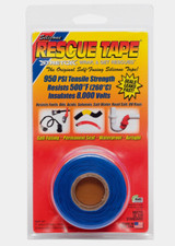 RESCUE TAPE Self-Fusing BLUE Silicone Repair Permanent Waterproof 1" x 12 ft