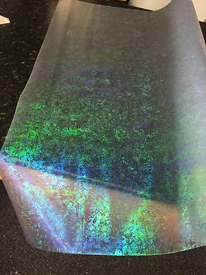 EU FABRICS HOLOGRAM FABRIC Clear Vinyl Crafts Displays Visual Merchandising Table Covers