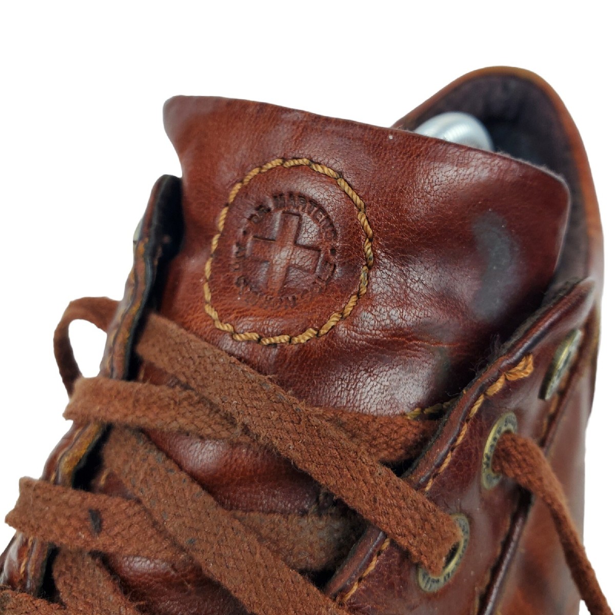 DR MARTENS Shoes PERRY Leather 7-Eye Casual Oxford DR MARTENS Shoes PERRY Mens Size 12 Brown Leather Oxford 7  main image 2