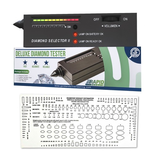 Gold Silver Testing Kit Electronic Scale Diamond Tester Digital Jewelry Cleaner - Picture 4 of 12