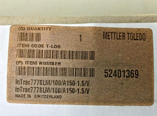 METLER TOLEDO INTRAC 777-SLM /100A-1.5 Retractable Probe Holder 52401369 NEW - Picture 12 of 12