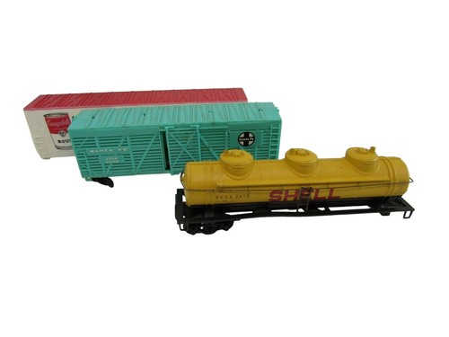 3 vagones de ferrocarril escala HO Life Like Box cisterna 33082 carga Bachmann Campbells sopa | Zustand: Used