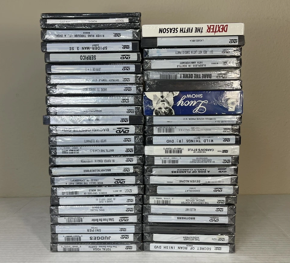 50 Wholesale Random DVD Movie Lot : Action, Horror, Etc ALL NEW FACTORY SEALED - Image 2 of 2