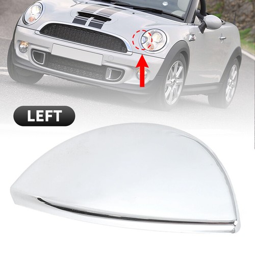 LAVADORA FARO SOLAPA TAPA CROMADA CONDUCTOR PARA MINI COOPER R55 R57 R56 R58 - Imagen 7 de 7