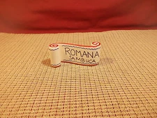 Romana Sambuca Display Dealer Sign 3 1/2" L x 1 1/2" T